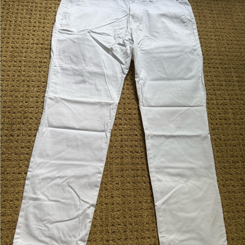 Vineyard Vines White Breaker Pants 34 x 30 like new!